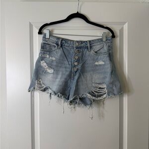 Altar’d State Distress Jean Shorts
